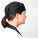 2 gorros chef poli/algodón negros talla única Nisbets Essentials