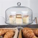 Tapa cúpula vidrio para bandeja pastelería Olympia
