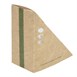 Caja compostable para sándwich papel kraft Vegware (Caja 500) 