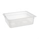 Cubeta de polipropileno Gastronorm 1/2 Nisbets Essentials sin tapa 100mm 