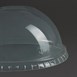 Tapa abovedada compostable para vasos de bebidas frías Vegware 340ml/455ml 