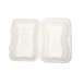 Envase compostable abatible de bagazo para comida Vegware 228mm