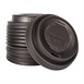 Tapa compostable vaso para bebidas calientes Fiesta Green 113ml (Caja 50)