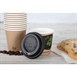 Tapa compostable vaso para bebidas calientes Fiesta Green 113ml (Caja 1000)