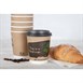 Vaso compostable bebidas calientes doble pared Fiesta Green 227ml (Caja 500) 