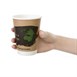 Vaso compostable bebidas calientes doble pared Fiesta Green 355ml (Caja 500) 