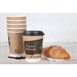 Vaso compostable bebidas calientes doble pared Fiesta Green 355ml (Caja 500) 