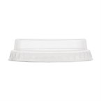 Tapa compostable plana sin agujero Vegware 200ml (Caja 1000)
