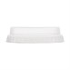 Tapa compostable plana sin agujero Vegware 200ml (Caja 1000)