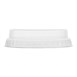 Tapa compostable plana sin agujero Vegware 200ml (Caja 1000)