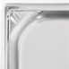 Cubeta de acero inoxidable uso intensivo Vogue Gastronorm 1/1 20mm