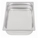 Cubeta de acero inoxidable uso intensivo Vogue Gastronorm 1/1 100mm