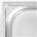 Cubeta de acero inoxidable uso intensivo Vogue Gastronorm 1/1 100mm