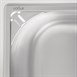 Cubeta de acero inoxidable uso intensivo Vogue Gastronorm 1/1 150mm
