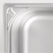 Cubeta de acero inoxidable uso intensivo Vogue Gastronorm 1/2 150mm