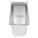 Cubeta de acero inoxidable uso intensivo  Vogue Gastronorm 1/3 200mm