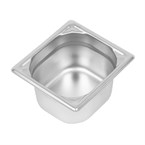 Cubeta de acero inoxidable uso intensivo  Vogue Gastronorm 1/6 100mm