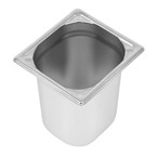 Cubeta de acero inoxidable uso intensivo  Vogue Gastronorm 1/6 200mm