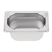 Cubeta de acero inoxidable uso intensivo  Vogue Gastronorm 1/9 100mm