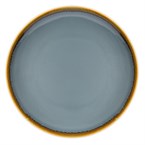 Plato redondo Olympia Kiln Coupe azul 178mm (Caja 6)