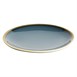 Plato redondo Olympia Kiln Coupe azul 178mm (Caja 6)