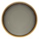 Plato redondo Olympia Kiln Coupe gris humo 178mm (Caja 6)