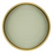 Plato redondo Olympia Kiln Coupe verde musgo 178mm (Caja 6)