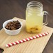 Canutillo de papel compostable rayas rojas para smoothies Fiesta Green (Caja 250)