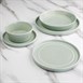 Plato redondo llano verde 270mm Olympia Cavolo (Caja 4)