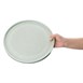 Plato redondo llano verde 270mm Olympia Cavolo (Caja 4)