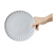 Plato gris Olympia Corallite 205mm (Caja 6)