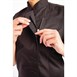 Chaqueta señora negra con cremallera Chef Works Springfield 