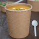 Vaso bebidas calientes compostable Fiesta Green 118mm 910ml (Caja 500)