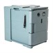 Contenedor de carga frontal Cambro aislado azul