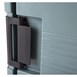 Contenedor de carga frontal Cambro aislado azul