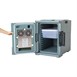 Contenedor de carga frontal Cambro aislado azul