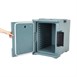 Contenedor de carga frontal Cambro Gastronorm aislado azul