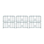 Separador para estantes Metro Super Erecta 460 x 203mm (Caja 4)