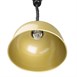 Lámpara calefactora cúpula extensible Buffalo acabado oro