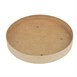 Tapa para vaso bebidas calientes reciclable Colpac papel kraft apta para microondas 225ml y 350ml