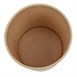 Vaso bebidas calientes reciclable Colpac papel kraft apto para microondas 450ml (Caja 500)
