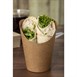 Envase reciclable para wraps Colpac papel kraft (Caja 1000)