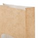 Bolsa reciclable para sándwich Colpac papel kraft con ventanilla (Caja 250)