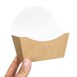Envase compostable para bagels Colpac papel kraft (Caja 1000)