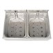 Freidora doble Buffalo - 2x5Ltr 2x2,8kW
