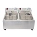 Freidora doble Buffalo - 2x5Ltr 2x2,8kW