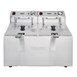 Freidora doble Buffalo - 2x5Ltr 2x2,8kW