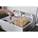 Freidora doble Buffalo - 2x5Ltr 2x2,8kW