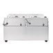 Freidora doble Buffalo - 2x5Ltr 2x2,8kW