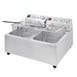 Freidora doble Buffalo - 2x5Ltr 2x2,8kW